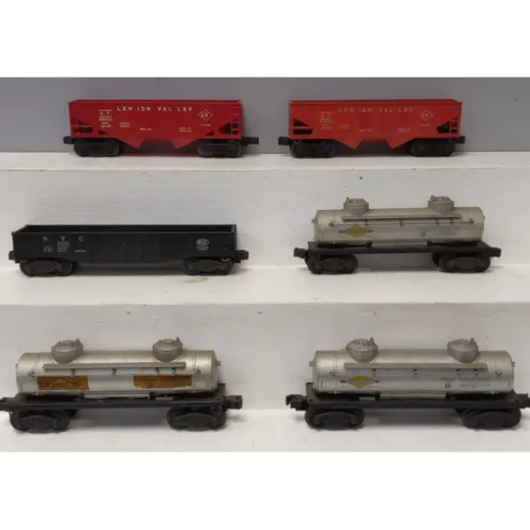 Lionel Vintage O Gauge Freight Cars: 6462, 6465, 2465, 6476 [6] - Model Train Junction: Quality Parts and Art Supplies