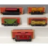 Lionel Vintage O Gauge Freight Cars: 2653, 2654, 2655, 2657 & 3859 [5] VG/Box - Model Train Junction: Quality Parts and Art Supplies