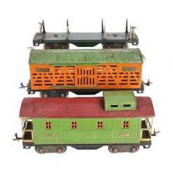 Lionel Vintage Standard Gauge Tinplate Freight Cars: 513, 511, 517 [3] - Model Train Junction: Quality Parts and Art Supplies