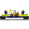 Lionel/K-Line 6-21704 C&O Double Searchlight Car w/ Hook Vehicle - Model Train Junction: Quality Parts and Art Supplies