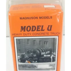 Magnuson Models 439-938 1:87 HO Heavy Duty Concrete Truck Kit - Model Train Junction: Quality Parts and Art Supplies