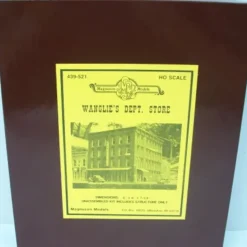 Magnuson Models 439-521 HO Wanglie's Dept Store Kit - Model Train Junction: Quality Parts and Art Supplies