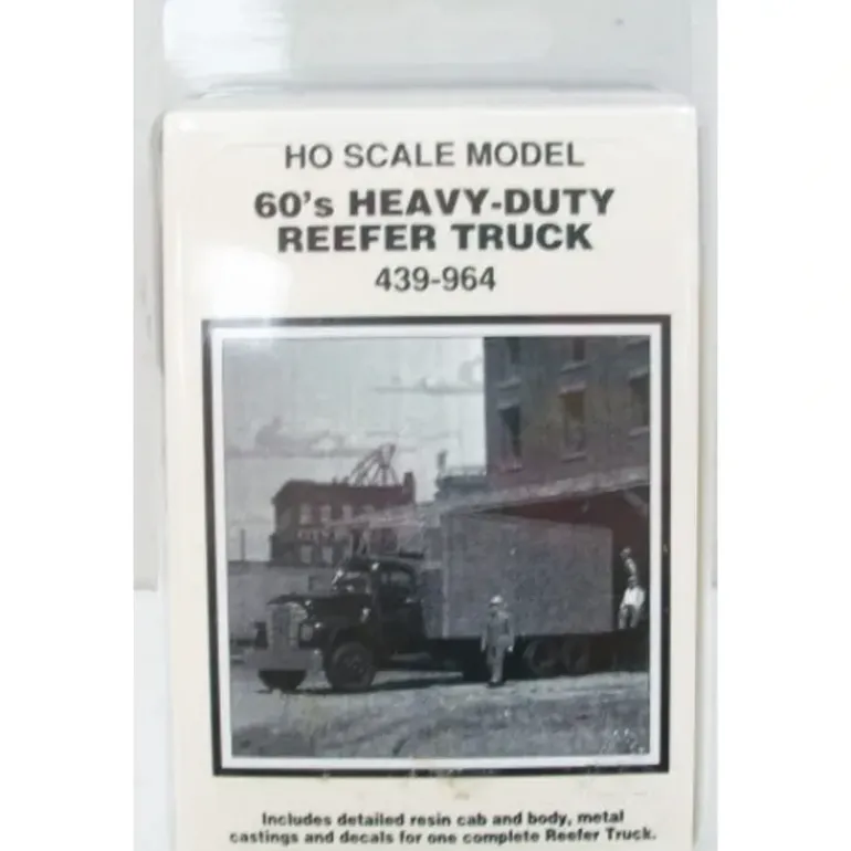 Magnuson Models 439-964 60's Heavy-Duty Reefer Truck Kit - Model Train Junction: Quality Parts and Art Supplies