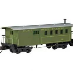 Mantua 717004 HO Northern Pacific Old Time Combine Car RTR - Model Train Junction: Quality Parts and Art Supplies