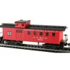 Mantua 725026 HO Scale AT&SF Long Wood Freight Caboose #202 - Model Train Junction: Quality Parts and Art Supplies