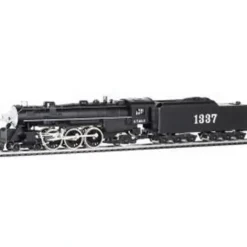Mantua 349001 HO Scale AT&SF 4-6-2 Steam Locomotive & Tender #1337 - Model Train Junction: Quality Parts and Art Supplies