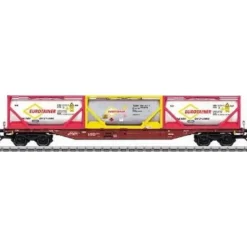 Marklin 47072 DBAG Flatcar with Tank Containers - Model Train Junction: Quality Parts and Art Supplies