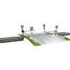 Marklin 74923 Fully Automated Railroad Grade Crossing with Half Gates - Model Train Junction: Quality Parts and Art Supplies