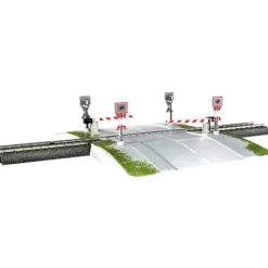 Marklin 74923 Fully Automated Railroad Grade Crossing with Half Gates - Model Train Junction: Quality Parts and Art Supplies