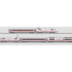 Marklin 37702 German RR Class 401 ICE 1 Rail Car HO Gauge Electric Train Set - Model Train Junction: Quality Parts and Art Supplies