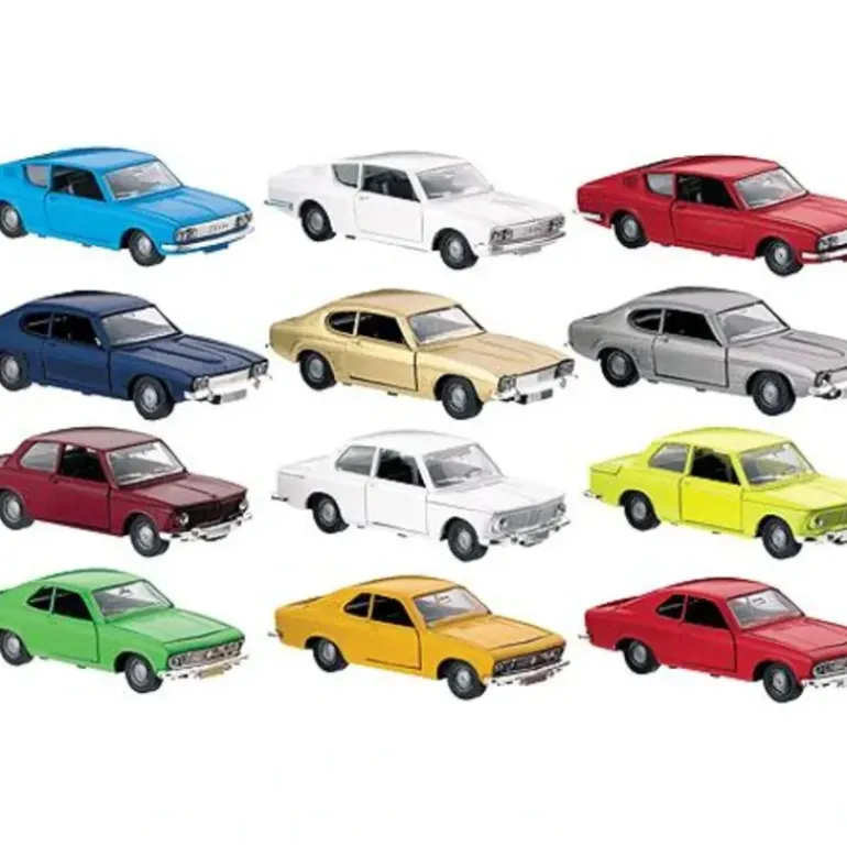 Marklin 18103 HO Diecast Auto Assortment (Set of 12) - Model Train Junction: Quality Parts and Art Supplies