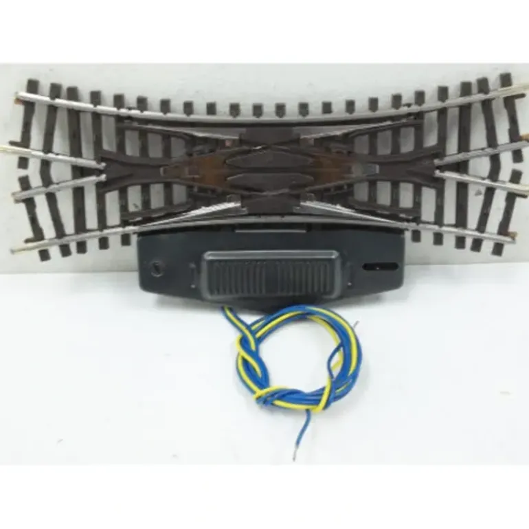 Marklin 2260 HO K Track Double Slip Remote 2-Way Swich Turnout - Model Train Junction: Quality Parts and Art Supplies