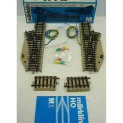 Marklin 5137 HO Metal Track 2-Way Swich Turnout (Pack of 2) - Model Train Junction: Quality Parts and Art Supplies
