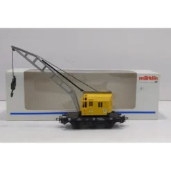 Marklin 4671 HO Scale Crane Car with Operating Crane - Model Train Junction: Quality Parts and Art Supplies