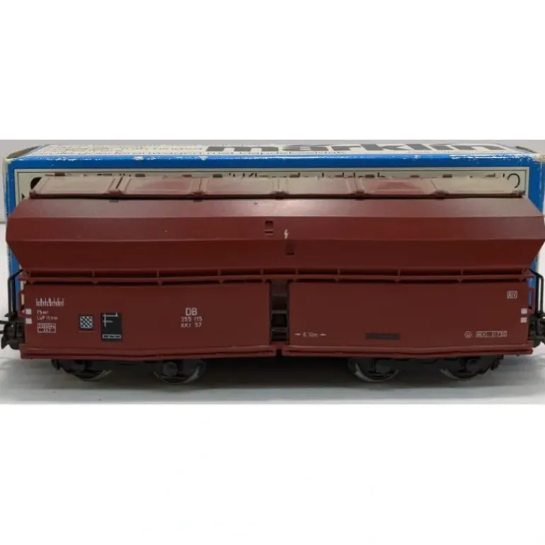 Marklin 4626 HO Scale DB High-Capacity Freight w/ Hinged Roof Covers - Model Train Junction: Quality Parts and Art Supplies