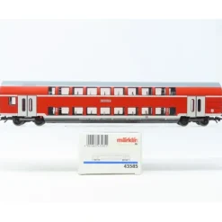 Marklin 43585 HO Scale DB 2nd Class Bilevel Car - Model Train Junction: Quality Parts and Art Supplies