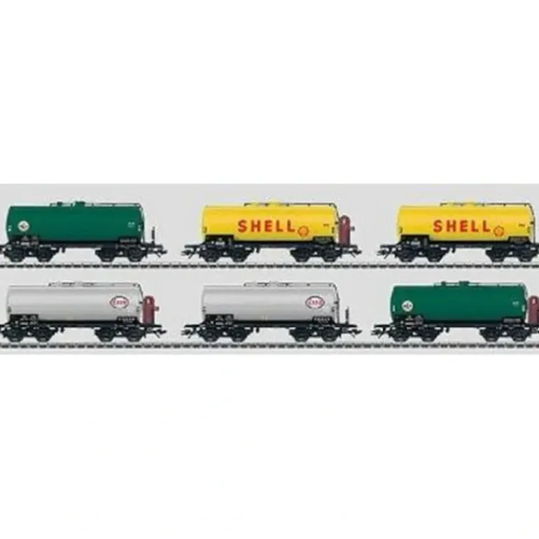 Marklin 46528 HO Scale DB Tank 6-Car Set (2 each DEA, E - Model Train Junction: Quality Parts and Art Supplies
