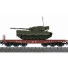 Marklin 48722 HO Scale Ferrovie Dello Stato Flat w/ Leopard Tank - Model Train Junction: Quality Parts and Art Supplies