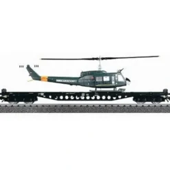 Marklin 47019 4MFOR Rs Flatcar with Helicopter - Model Train Junction: Quality Parts and Art Supplies