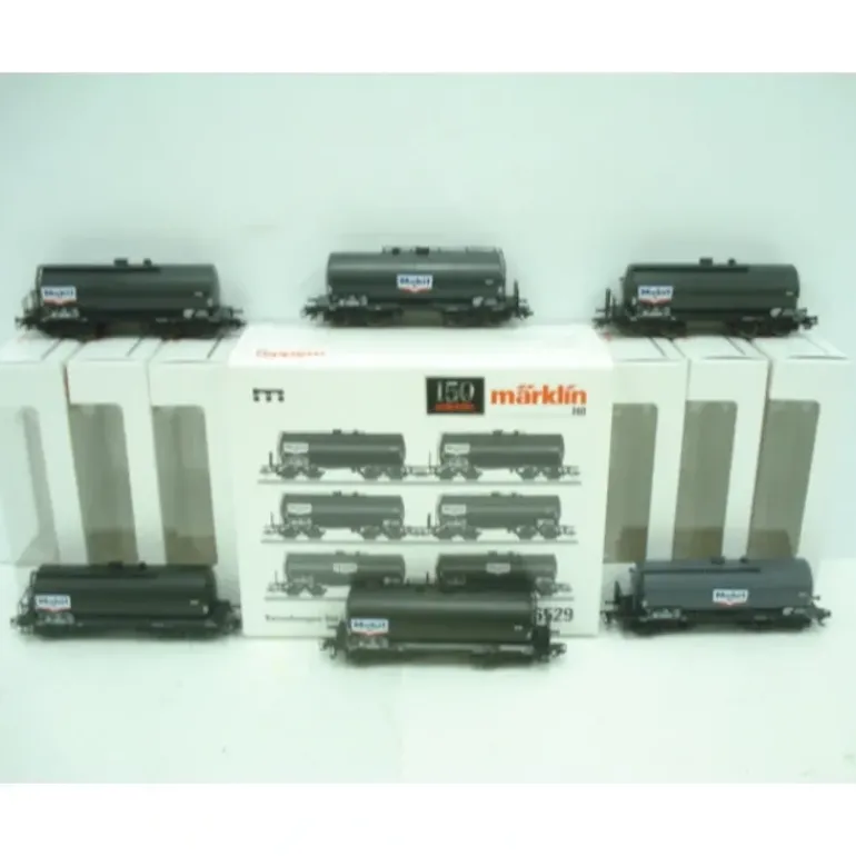 Marklin 46529 Mobil Tank 6-Car Set DB - Model Train Junction: Quality Parts and Art Supplies