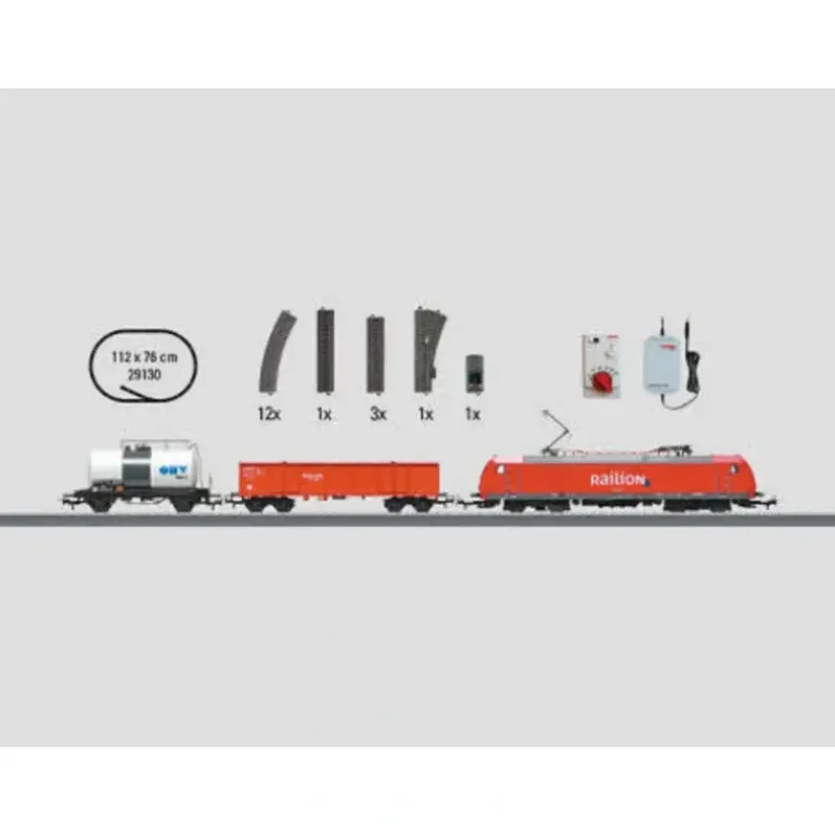 Marklin 29130 Railion Europe HO Gauge Digital Electric Starter Train Set - Model Train Junction: Quality Parts and Art Supplies