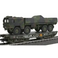 Marklin 48713 Rimmps Flatcar and 10T GL Trk - Model Train Junction: Quality Parts and Art Supplies