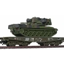 Marklin 48712 Rimmps Flatcar and Gepard Trk - Model Train Junction: Quality Parts and Art Supplies