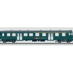 Marklin 43410 Swiss Federal Railways Lightweight Steel CabControl Car - Model Train Junction: Quality Parts and Art Supplies