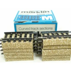 Marklin 5205 Ten Curved Track Sections - Model Train Junction: Quality Parts and Art Supplies