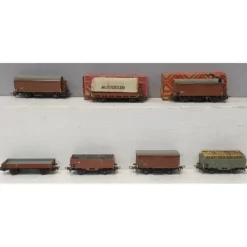 Marklin Vintage HO Assorted Freight Cars: 311, 311, 311, 312, 464637, 311 [7] VG - Model Train Junction: Quality Parts and Art Supplies