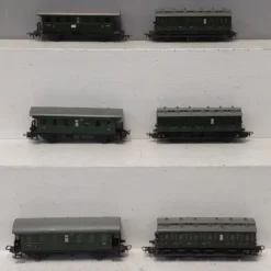 Marklin Vintage HO Scale Assorted Passenger Cars: 3291, 330 [6] VG - Model Train Junction: Quality Parts and Art Supplies