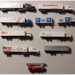Marklin Z Scale Assorted Trucks & Trailers [10] EX - Model Train Junction: Quality Parts and Art Supplies