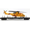 Menards 279-3088 O Gauge Canadian National Long Flatcar w/ Helicopter #08974 LN/Box - Model Train Junction: Quality Parts and Art Supplies