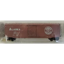 Micro-Trains 07700030 N Alaska Railroad 50' Single Door Boxcar #8019 NIB - Model Train Junction: Quality Parts and Art Supplies