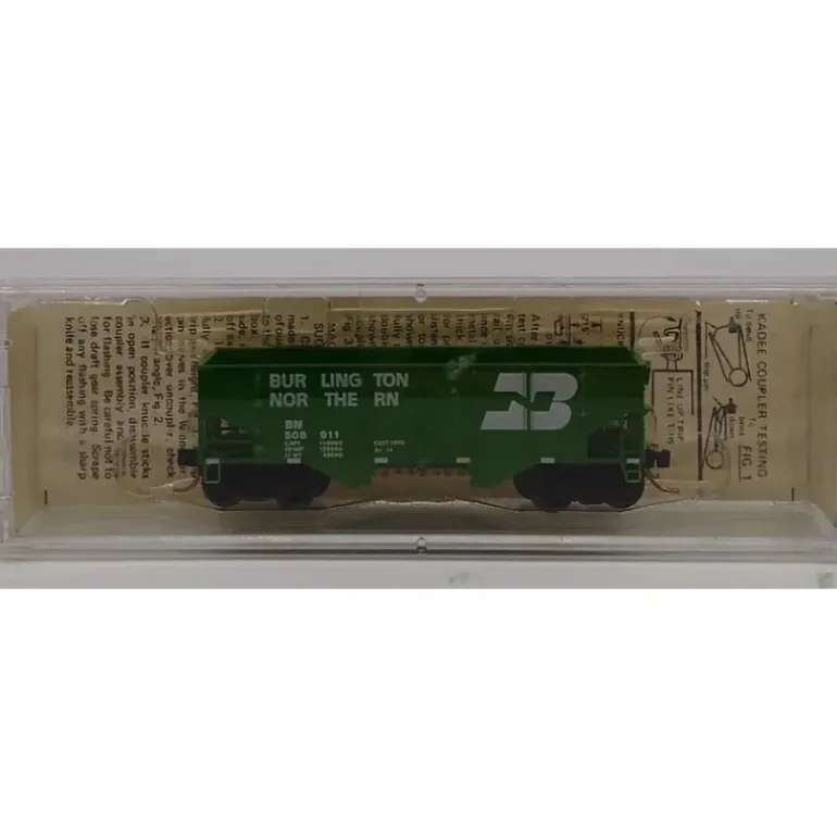 Micro-Trains 05600010 N BN 33' 2-Bay 55 Ton USRA Open Hopper #508911 EX/Box - Model Train Junction: Quality Parts and Art Supplies