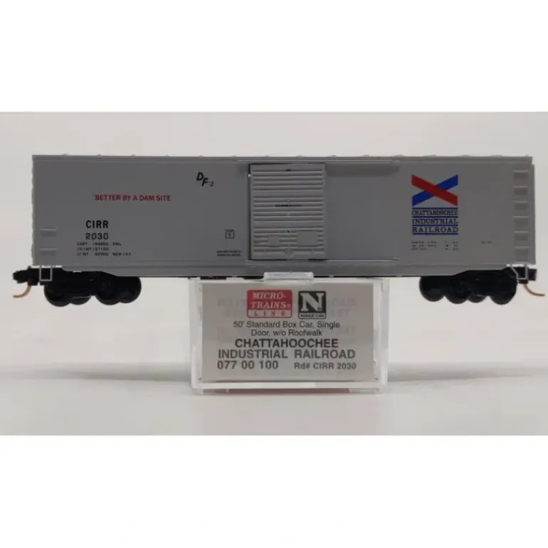 Micro-Trains 07700100 N CIRR 50' Standard Single Door Boxcar #2030 NIB - Model Train Junction: Quality Parts and Art Supplies