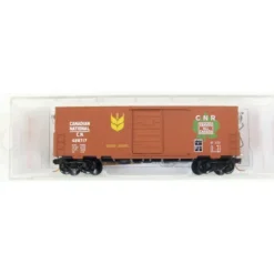Micro-Trains 02400341 N CN 40' 40' Single Door Boxcar w/o Roofwalk #428717 - Model Train Junction: Quality Parts and Art Supplies