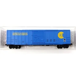 Micro-Trains 02500140 N Corinth & Counce 50' Rib Side Boxcar w/o Roofwalk #6407 NIB - Model Train Junction: Quality Parts and Art Supplies