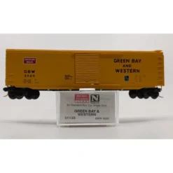 Micro-Trains 03100130 N GB&W 50' Standard Single Door Boxcar #3020 NIB - Model Train Junction: Quality Parts and Art Supplies