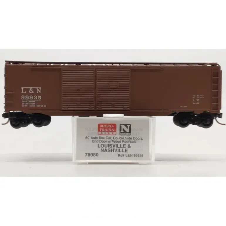 Micro-Trains 07800080 N L&N 50' Double Side Auto Boxcar #99935 NIB - Model Train Junction: Quality Parts and Art Supplies
