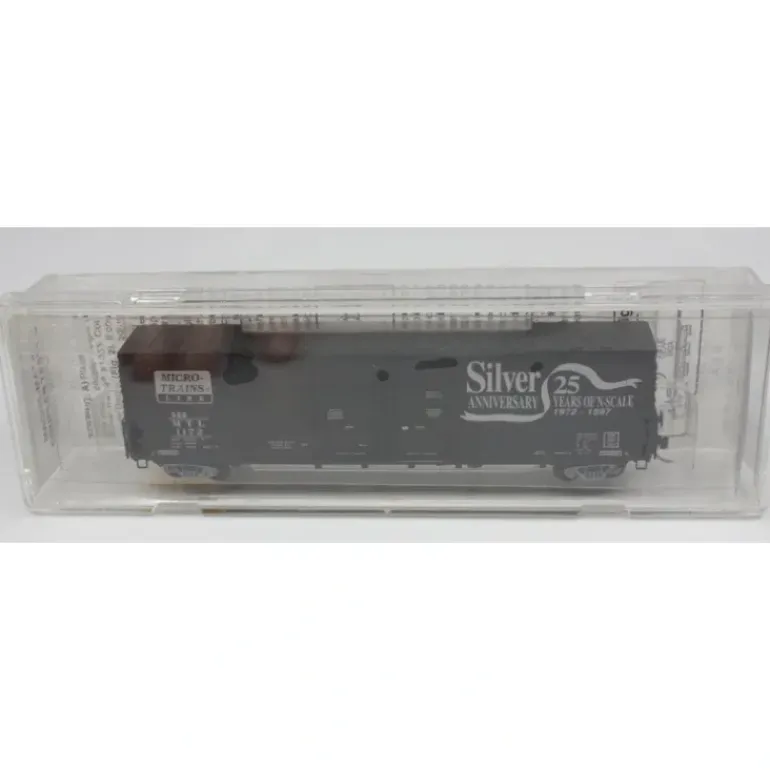 Micro-Trains 10200030 N MTL 25th Anniversary 60' Double Plug Door Boxcar #1172 NIB - Model Train Junction: Quality Parts and Art Supplies