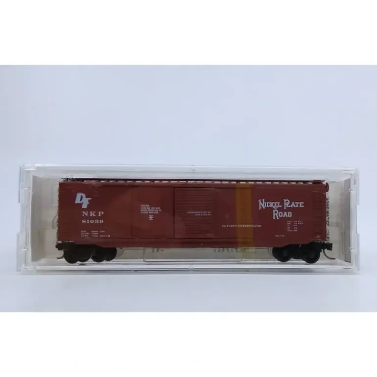 Micro-Trains 03300110 N Nickel Plate Road 50' Plug & Sliding Door Boxcar #81039 NIB - Model Train Junction: Quality Parts and Art Supplies