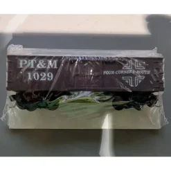 Micro-Trains 1029 N Scale PT & M Four Corners Route Freight Car - Model Train Junction: Quality Parts and Art Supplies