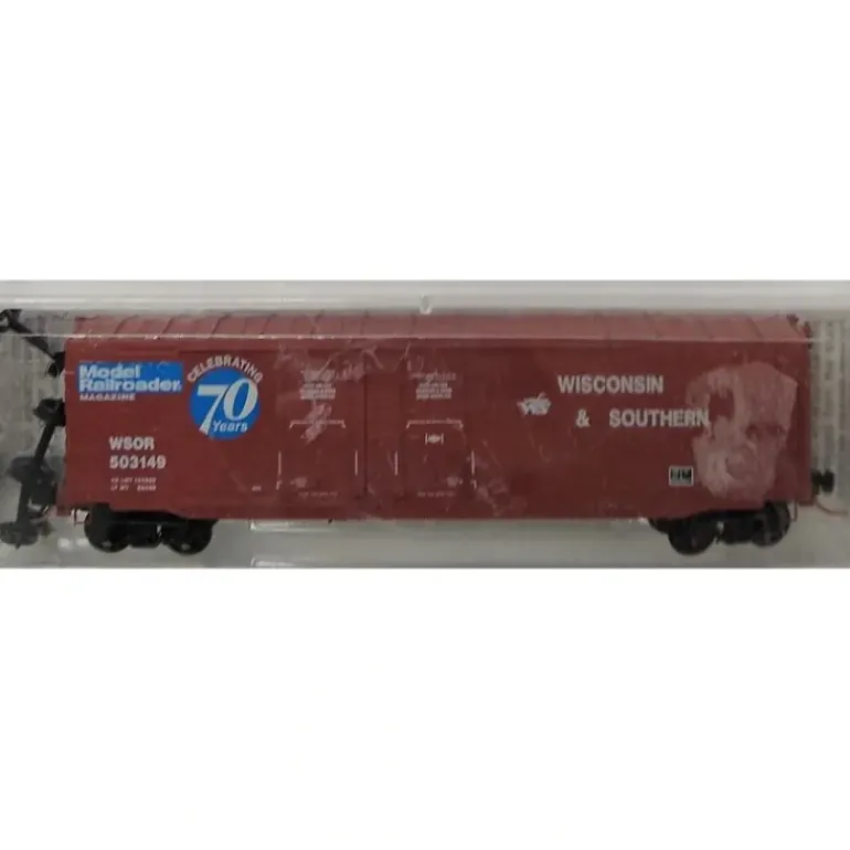 Micro-Trains 07500130 N WSOR 50' Standard Double Plug Boxcar #503149 NIB - Model Train Junction: Quality Parts and Art Supplies