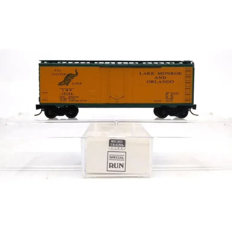 Micro-Trains MTL NSC 94-14 N LMO The Gator Line 40' Box Car #70794 NIB - Model Train Junction: Quality Parts and Art Supplies