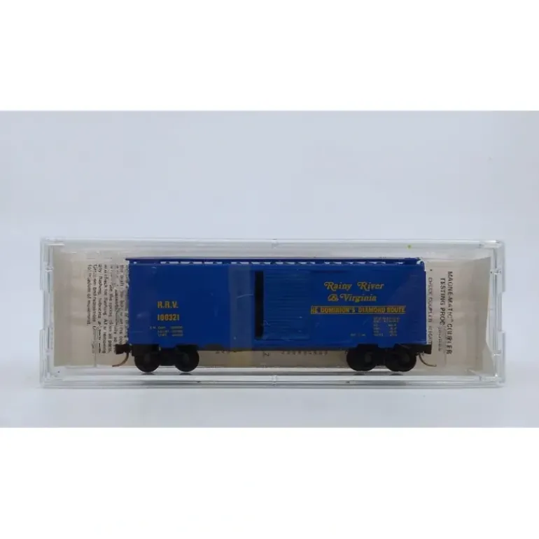 Micro-Trains N Rainy River & Virginia Boxcar #100321 NIB - Model Train Junction: Quality Parts and Art Supplies