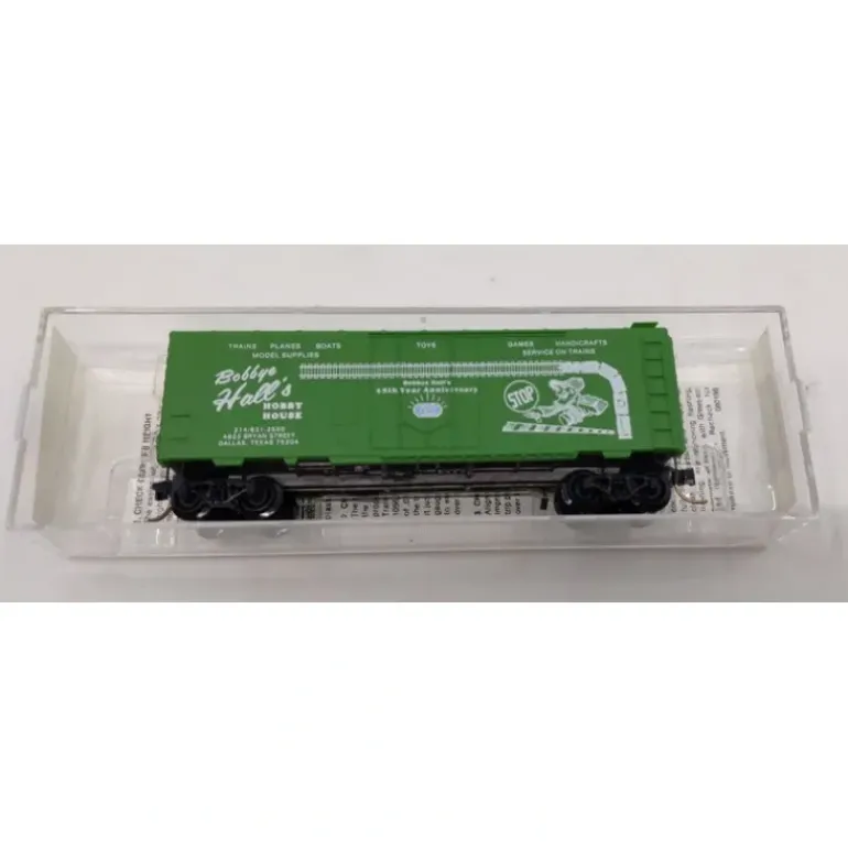 Micro-Trains NSC 91-03 N Bobbye Hall's Special Run 40' Plug Door Boxcar NIB - Model Train Junction: Quality Parts and Art Supplies