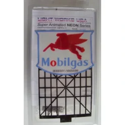 Miller Engineering 4681 HO/O Mobilgas Gas Station Billboard - Model Train Junction: Quality Parts and Art Supplies