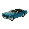Model Power 19244 1:87 Rare Blue 1964 1/2 Ford Mustang Exclusive Collection - Model Train Junction: Quality Parts and Art Supplies