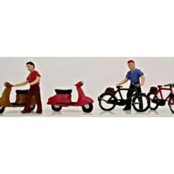 Model Power 5751 Bicycle & Scooter - Model Train Junction: Quality Parts and Art Supplies